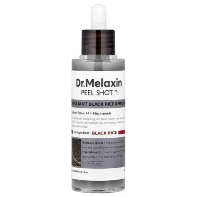 Dr.Melaxin Peel Shot Exfoliating Black Rice Ampoule
